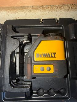 DEWALT Red Self-Leveling Cross-Line Laser Level