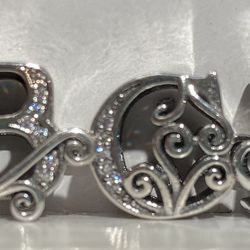 Letter Charm S925