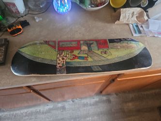 New skateboard deck