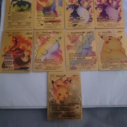 Gold Pokémon Cards