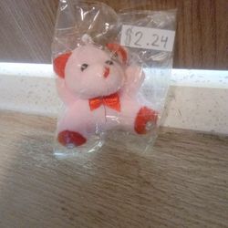 Pink Bear Key Chain: 1 Pc
