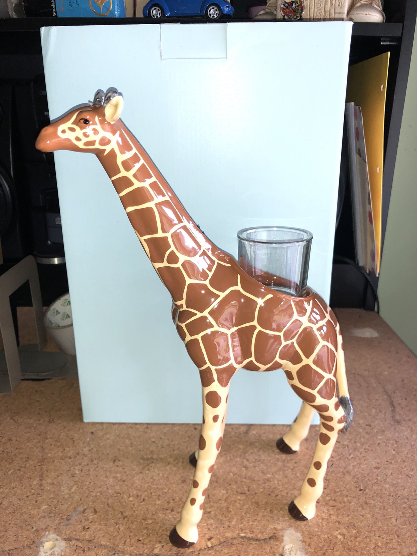Partylite giraffe votive candle holder