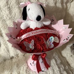 snoopy bouquet 