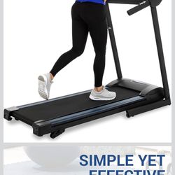 Foldable Smart Treadmill, 2.25HP Motor, Multiple Levels