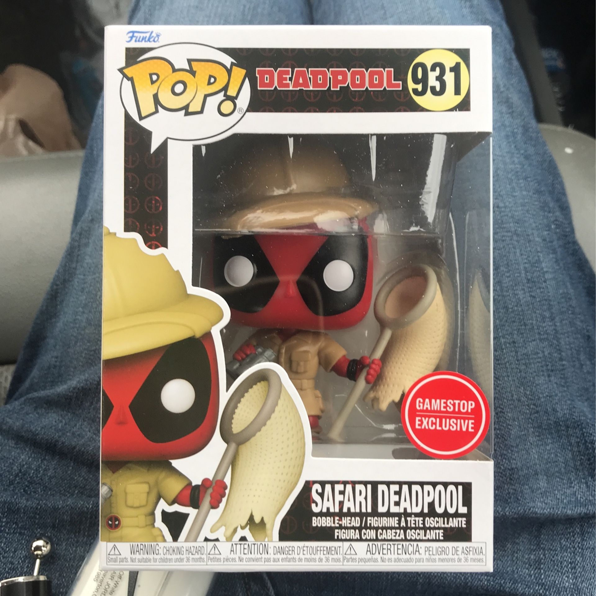 Deadpool Safari Funko Pop