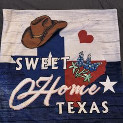 Texas Pillow Cover 