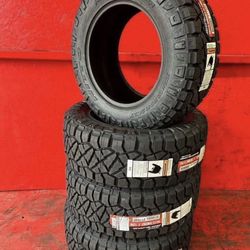 LT 35X12.50R20 NITTO RIDGE GRAPPLER full tires set new ✅INSTALLATION INCLUDED DOT 2025