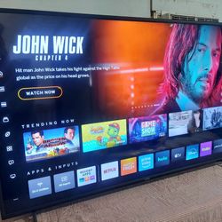 SMART  TV  VIZIO  58  INCHS   LIKE   NEW ⛔️  NEGOTIABLE  ⛔️