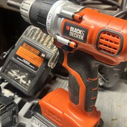 12v Drill With Bit And Driver Set 
