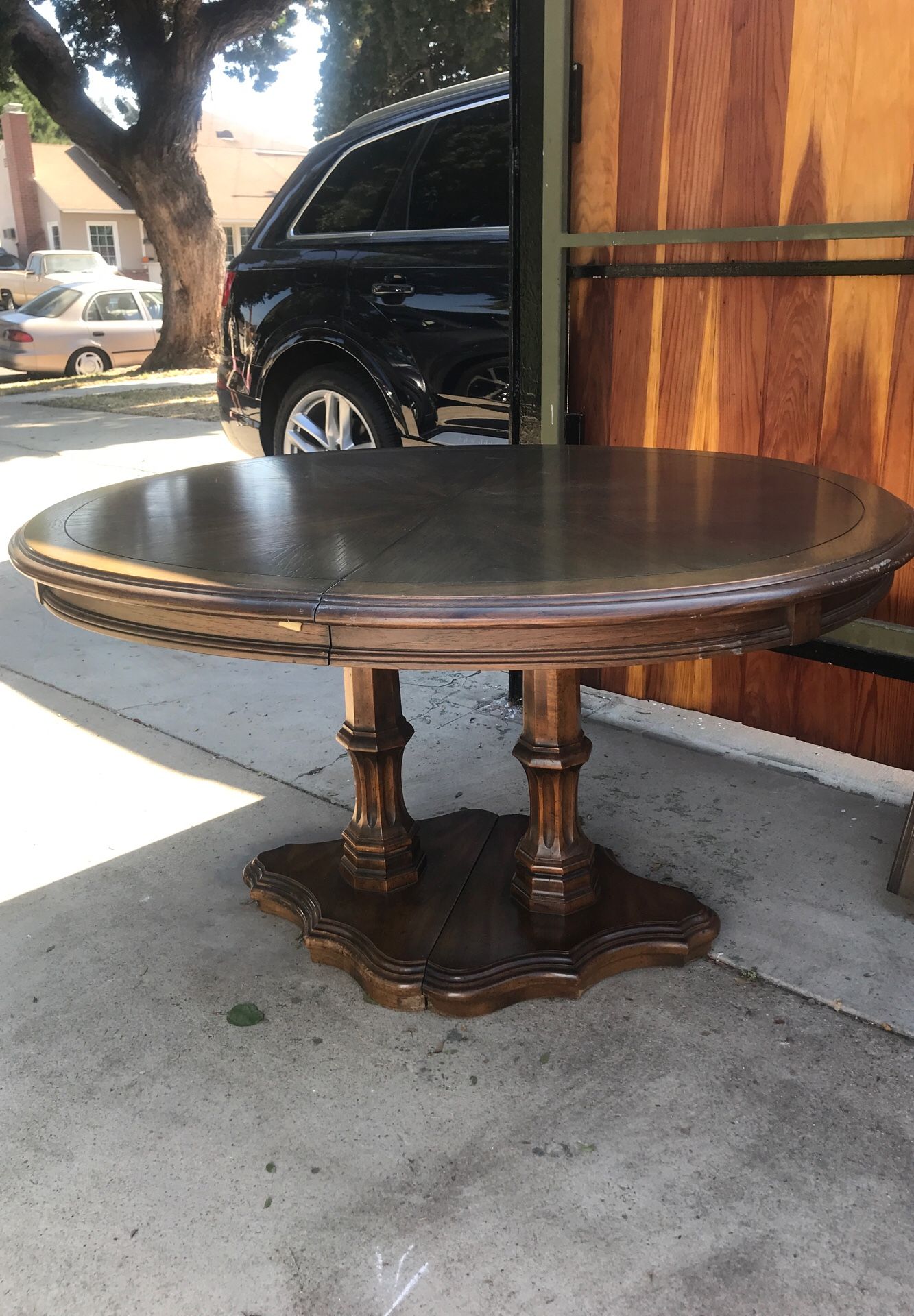 Chestnut Wooden Dining Table