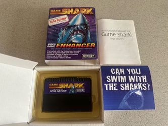 Game Shark for Sega Saturn Video Game Enhancer