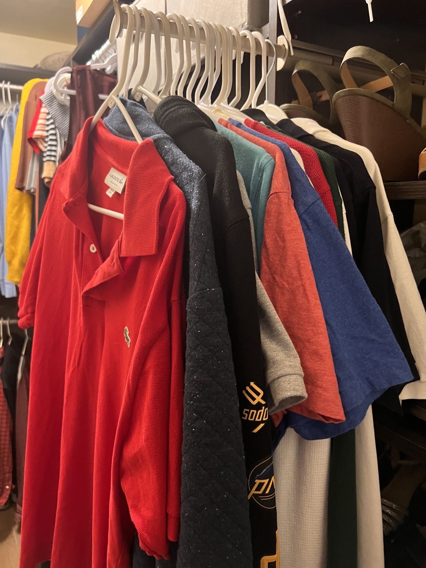 Ralph Lauren And Lacoste Men’s Clothing