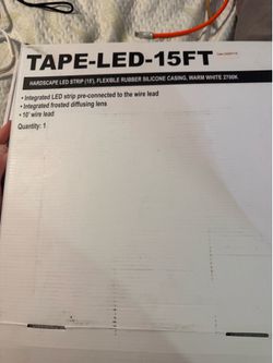 Alliance tape lighting 15 feet. Brand new.