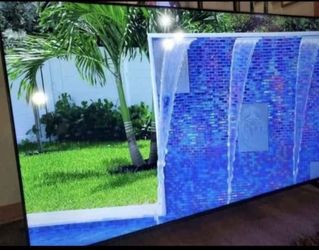 55" Vizio smart tv no remote but come with fire stick u got all apps u need already set great quality pic no scratch.  Has no legs it was mounted 