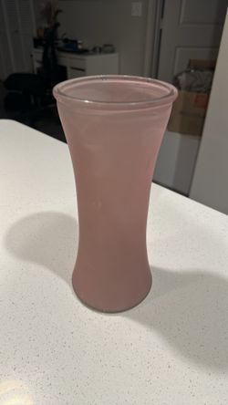 Pink vase