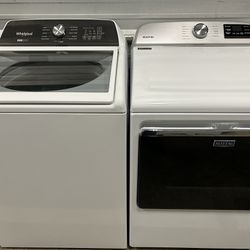 Whirlpool Washer 2in1/ Maytag Dryer Delivery Available For A Fee 