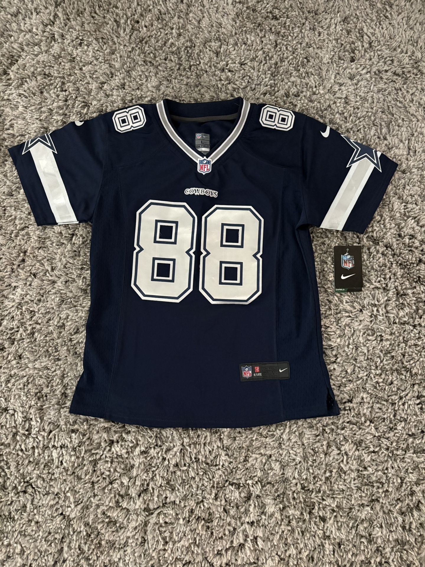 Nike Kids Large Dallas Cowboys Jersey-NEW