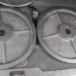 45lb Weight Plates 