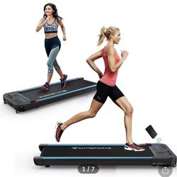 CITYSPORTS Electric Treadmill WP2 440W Motor, Built-in Bluetooth Speakers, Adjustable Speed, LCD Display & Calorie Counter, Ultra Thin and Quiet, Inte