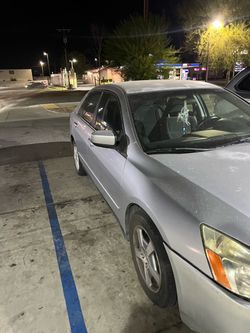Silver Honda Accord