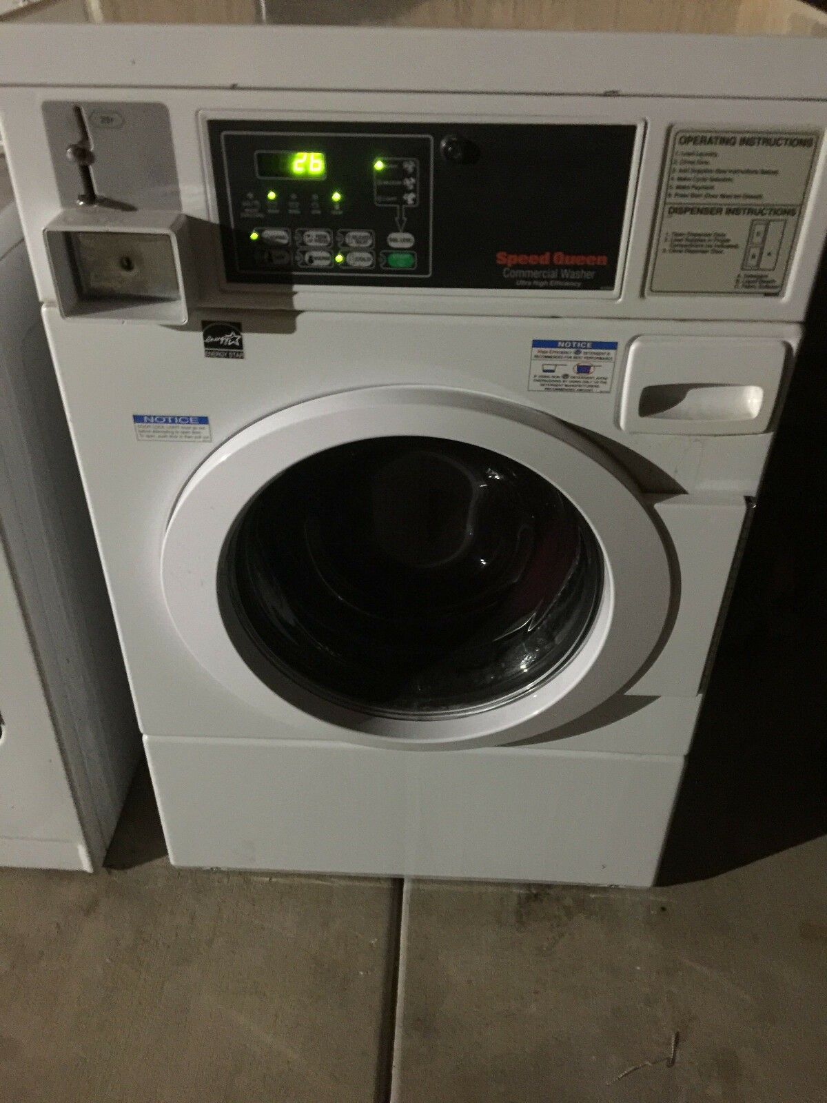 Speed Queen Commercial Washer With Coin Boxes for Sale in Las Vegas, NV ...