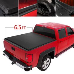 LOCK & SOFT ROLL UP TONNEAU COVER FOR 04-14 to 26 FORD F- 150 WITH 6.5FT / 78 INCH BED