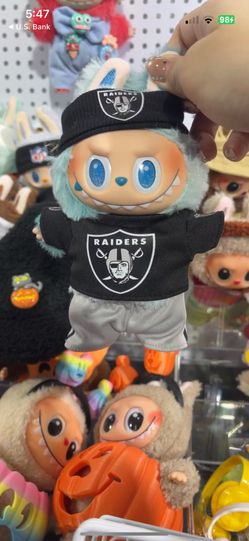 LABUBU OAKLAND RAIDERS OUTFIT + SOME FREEBIES!