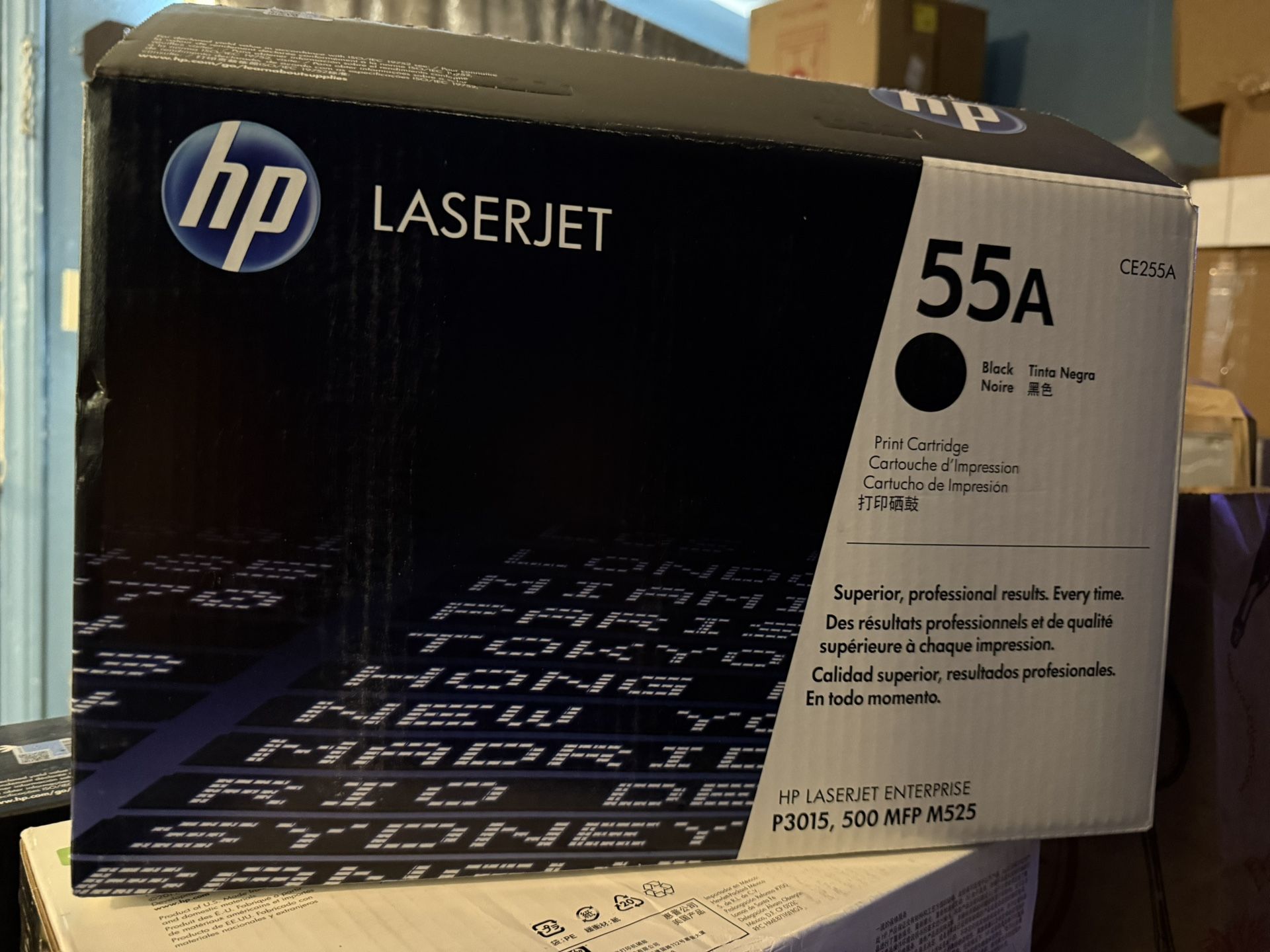 Hp Printer Cartridge / tóner HP 55A Black LaserJet (CE255A)