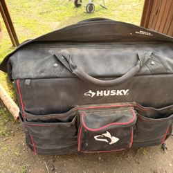 Husky 3-Piece Rolling Tool Bag Set – 18”, 18” & 12”