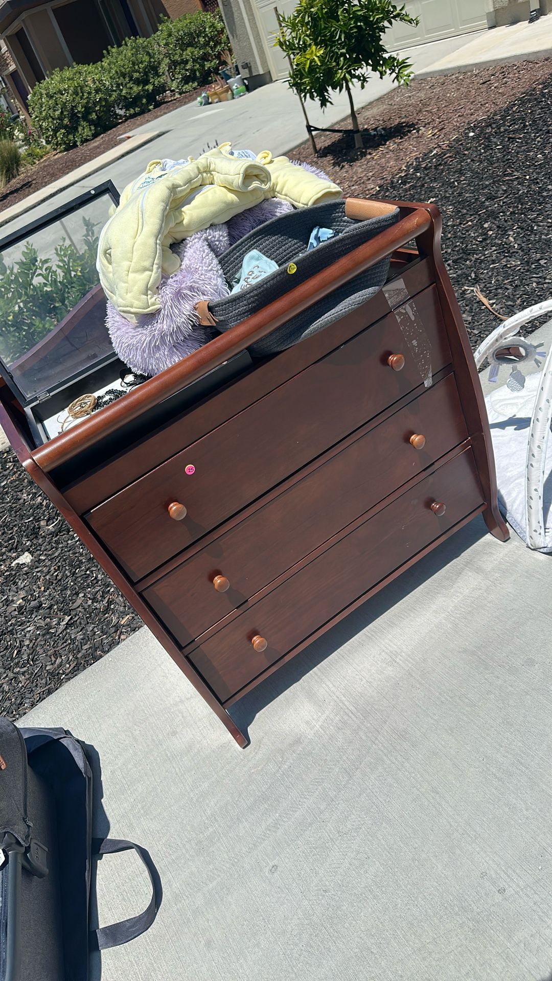 Changing Table With Dresser