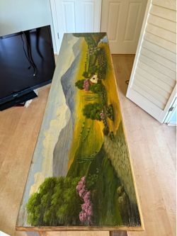 Breathtaking Artisan Piece —Storybook-like Accent Table