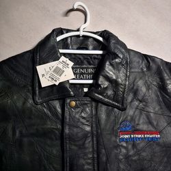 Genuine Leather Flight Jacket , NAPOLINE , LEATHER  OUTFITTERS 