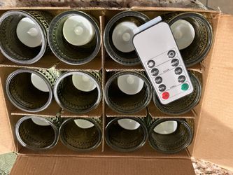 Tea lights and Holders