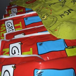 The Grinch McDonald’s Socks Yellow & Red