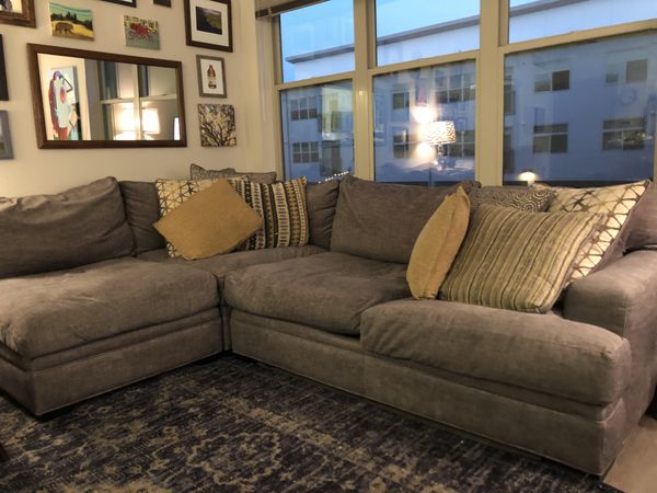 Cindy crawford home palm springs 3 piece sectional couch for sale in Cindy Crawford Home Palm Springs 3 Piece Sectional Couch for Sale in