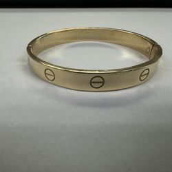 14K Bangle Bracelet 