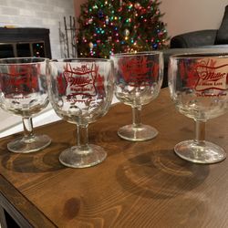 Vintage Beer Goblets