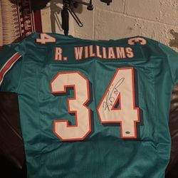 Ricky Williams Signed Jersey