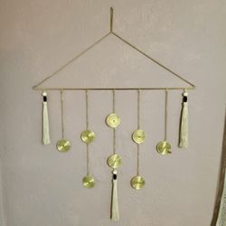 Pottery Barn Gold Photo Wall Hanging
