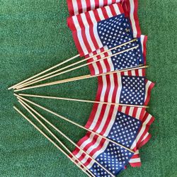 10 Hand Held Patriotic Flags ($3ea)