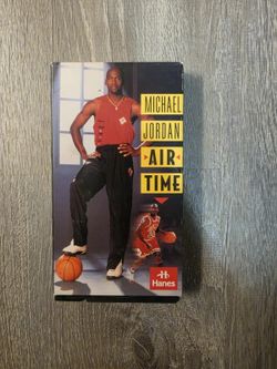 Vintage 1993 Michael Jordan: Air Time VHS Tape Open Box New