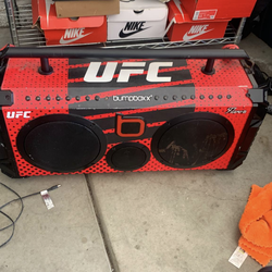 Speaker boom box ufc edition