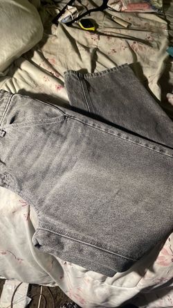 Gray Wide Legs Jeans Size 6