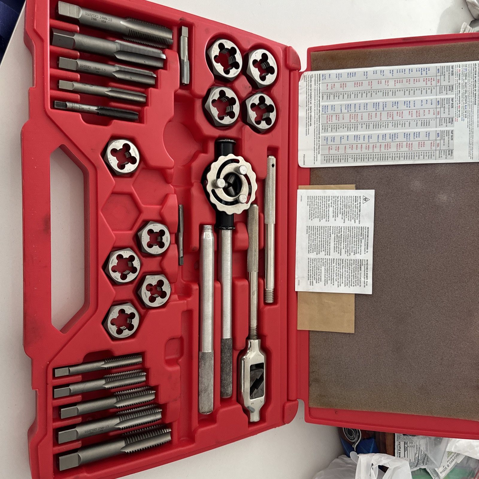 Matco Tools Tap & Die 25pc Set #6095TD