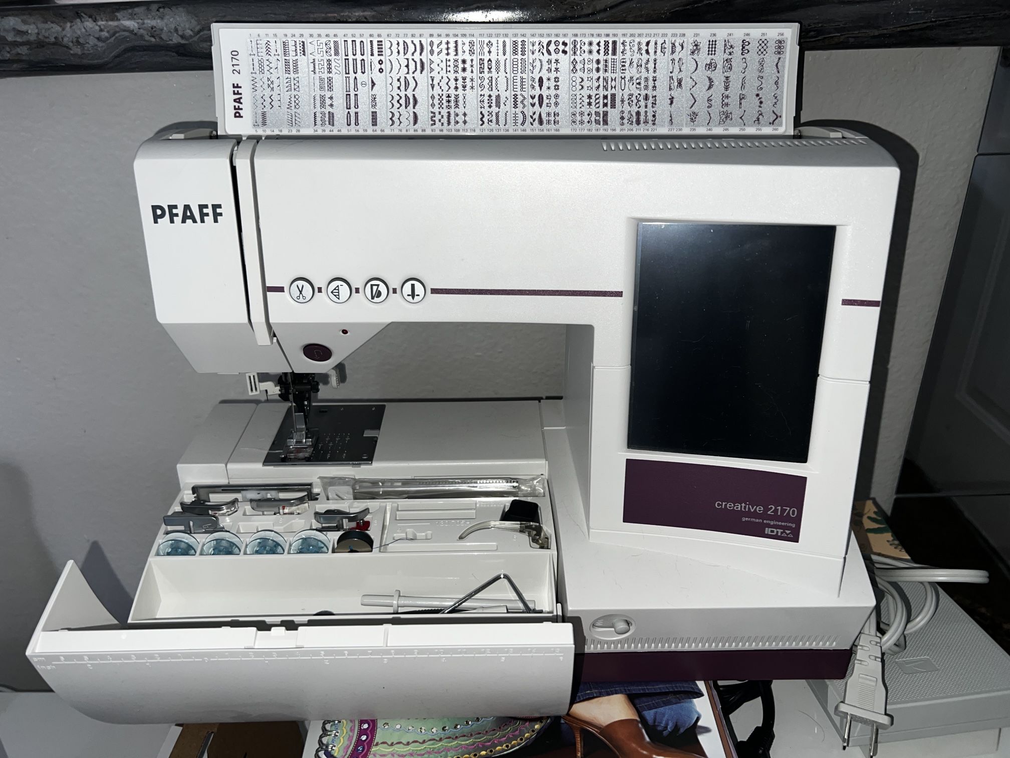Pfaff sewing embroidery machine (parts)