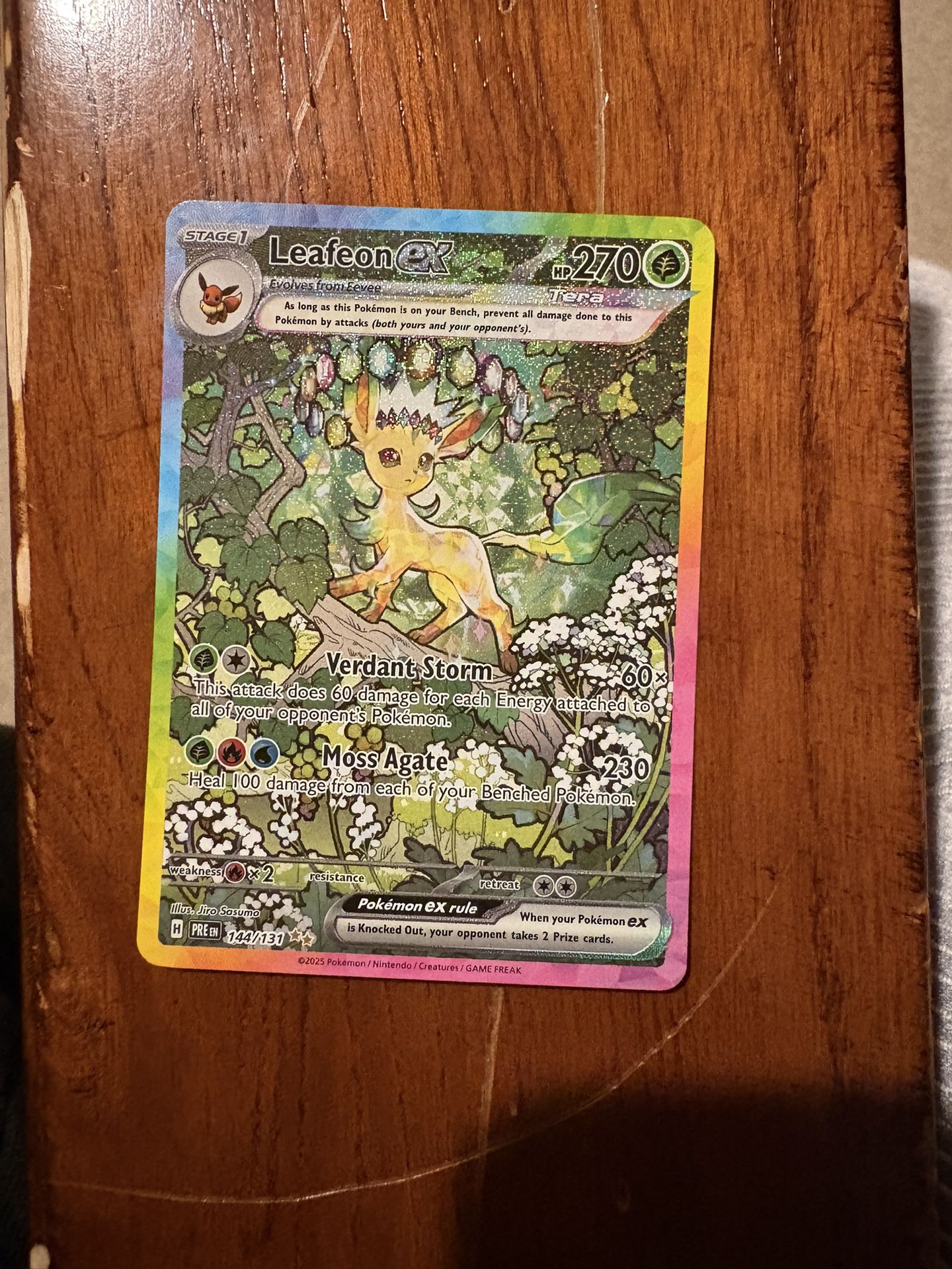 Pokémon Leafeon Ex