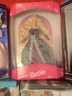 Winter fantasy Barbie collectible