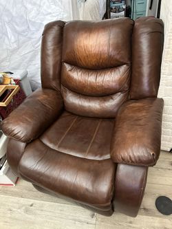 Leather Rocking Chair Recliner