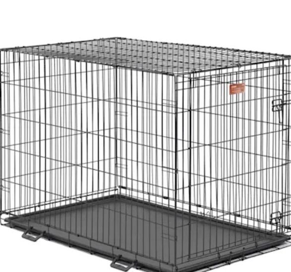 collapsible dog kennel 48L x 30w x 43h