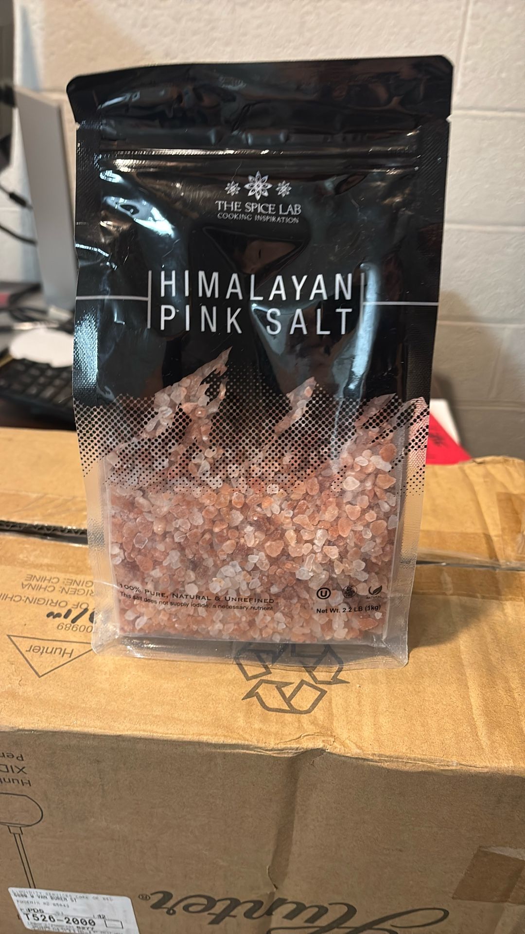 The Spice Lab Himalayan Pink Salt New 2.2lbs